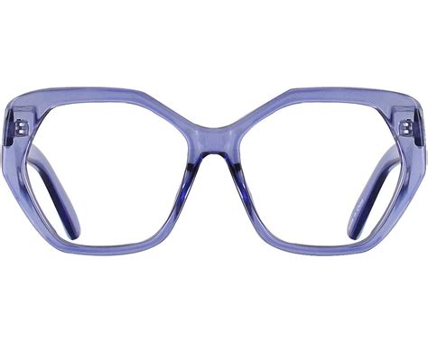 oversized geometric glasses